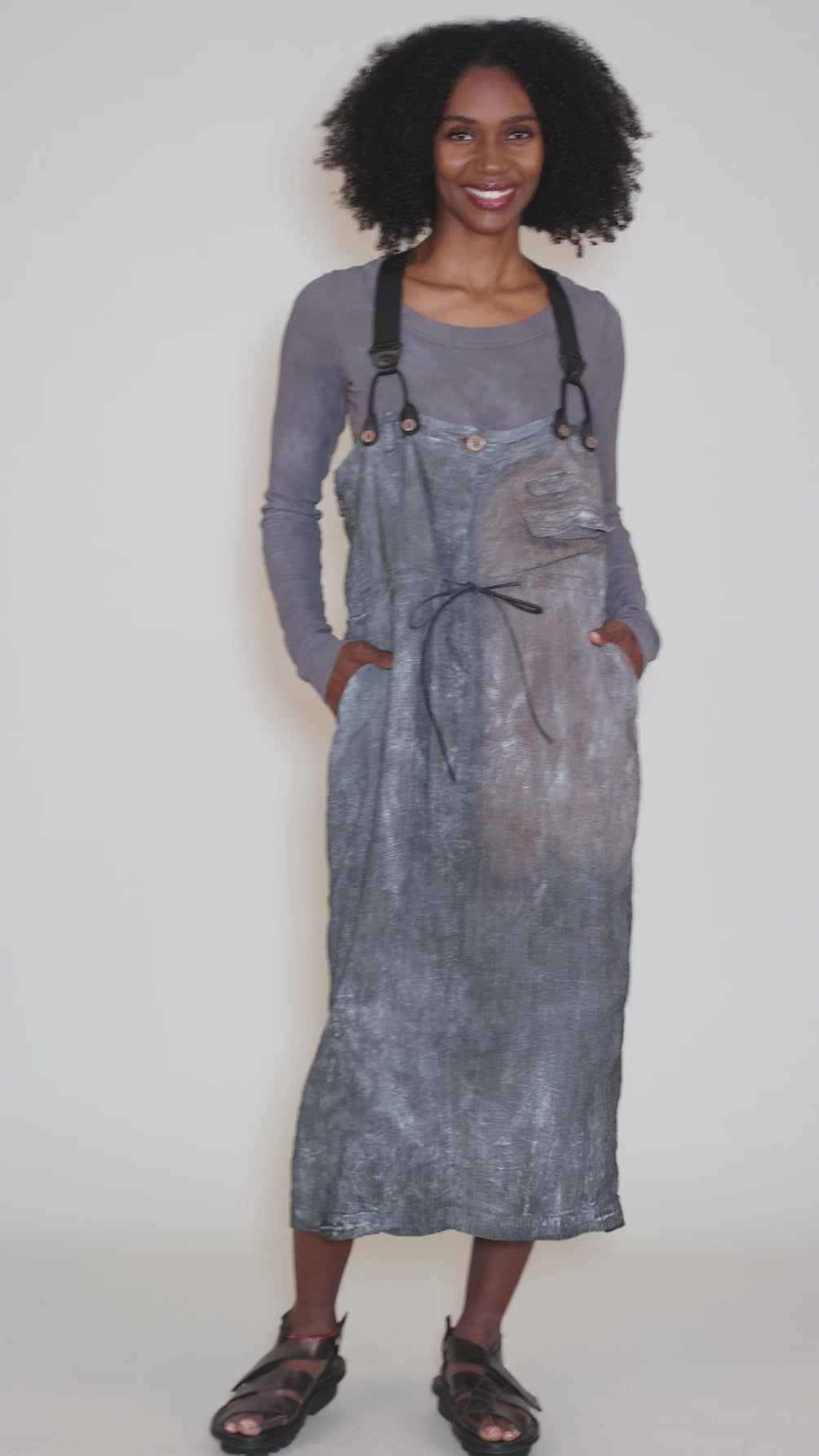 Suspender Skirt, Amber Fog Angle 5