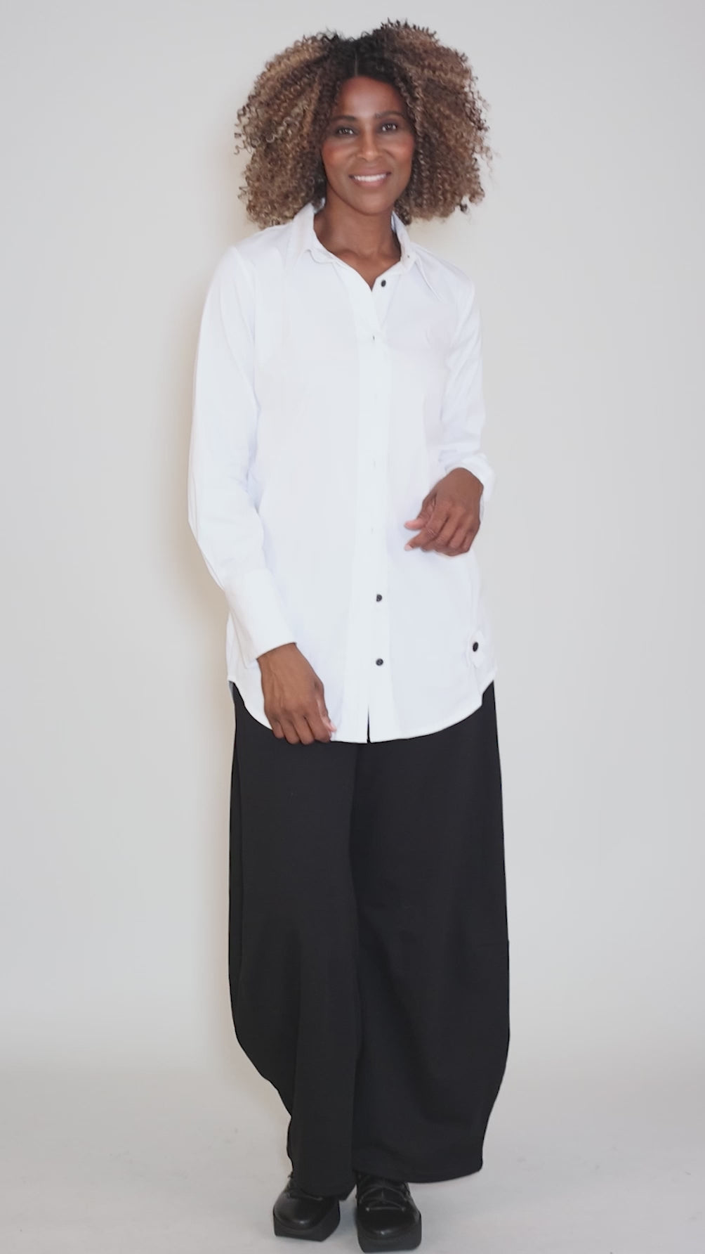 Breeze Blouse, White Angle 5