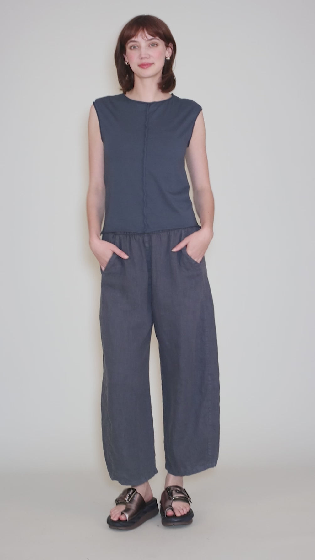 No Wave Top, Deep Teal Angle 5