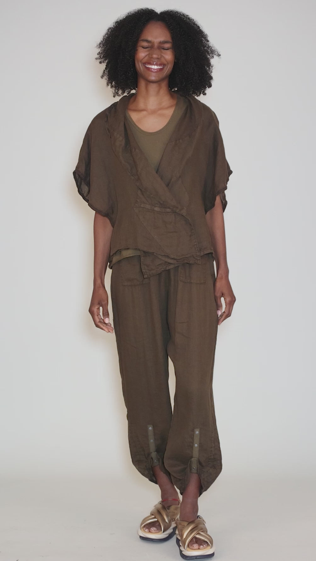 Crane Pants, Walnut Angle 5