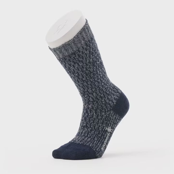 Smartwool Everyday Cozy DigiTick Crew Sock, Deep Navy 