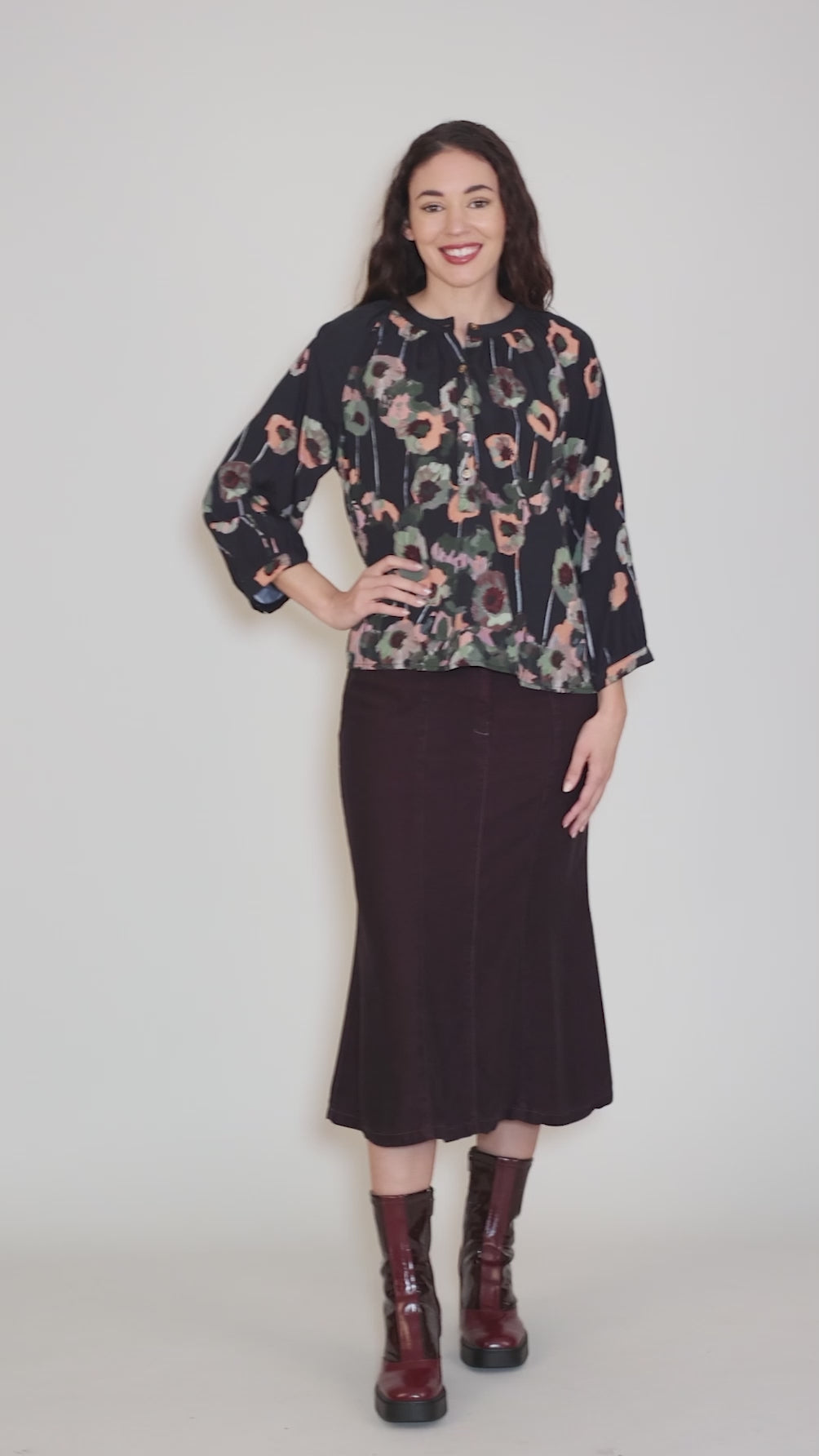 Opal Top, Ash Peony Angle 5