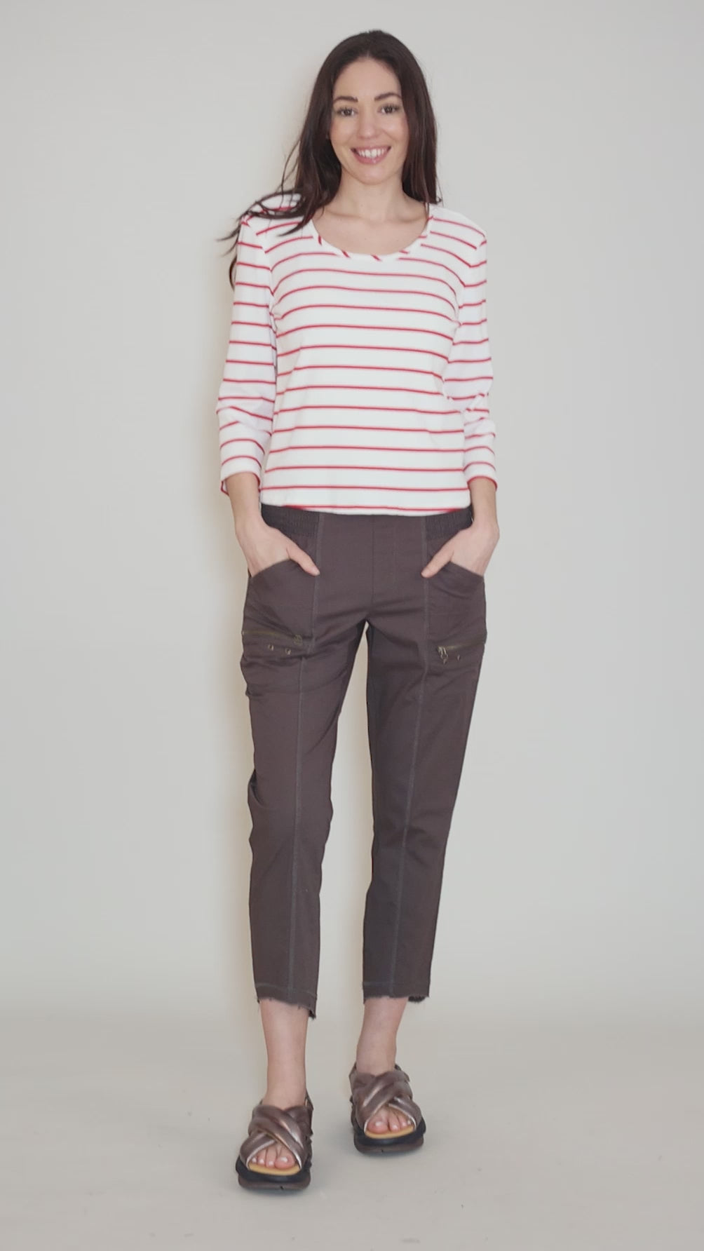 Acker Slim Pant, Charcoal Angle 5