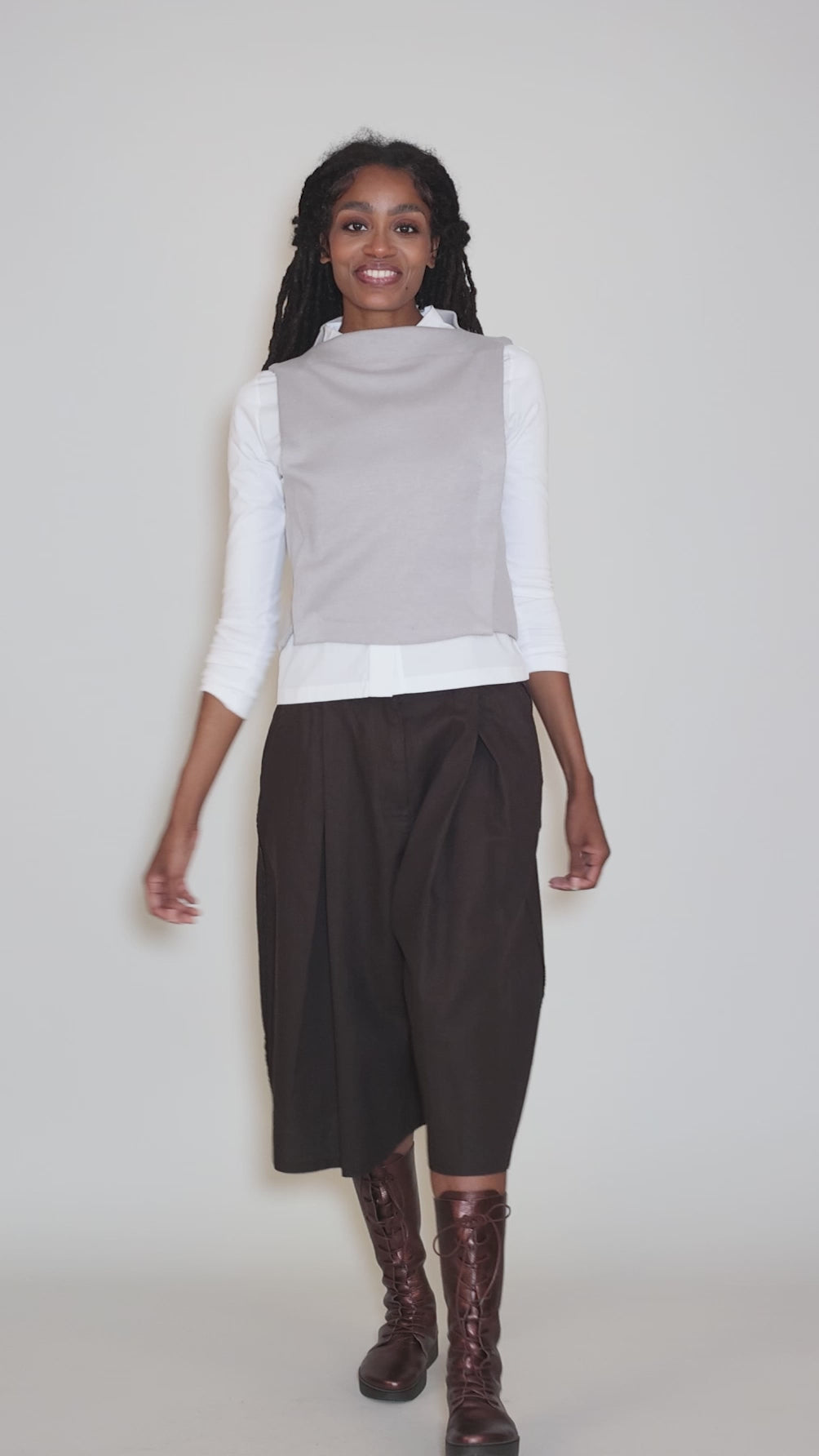 Emvolismos Gilet, Light Gray Angle 5