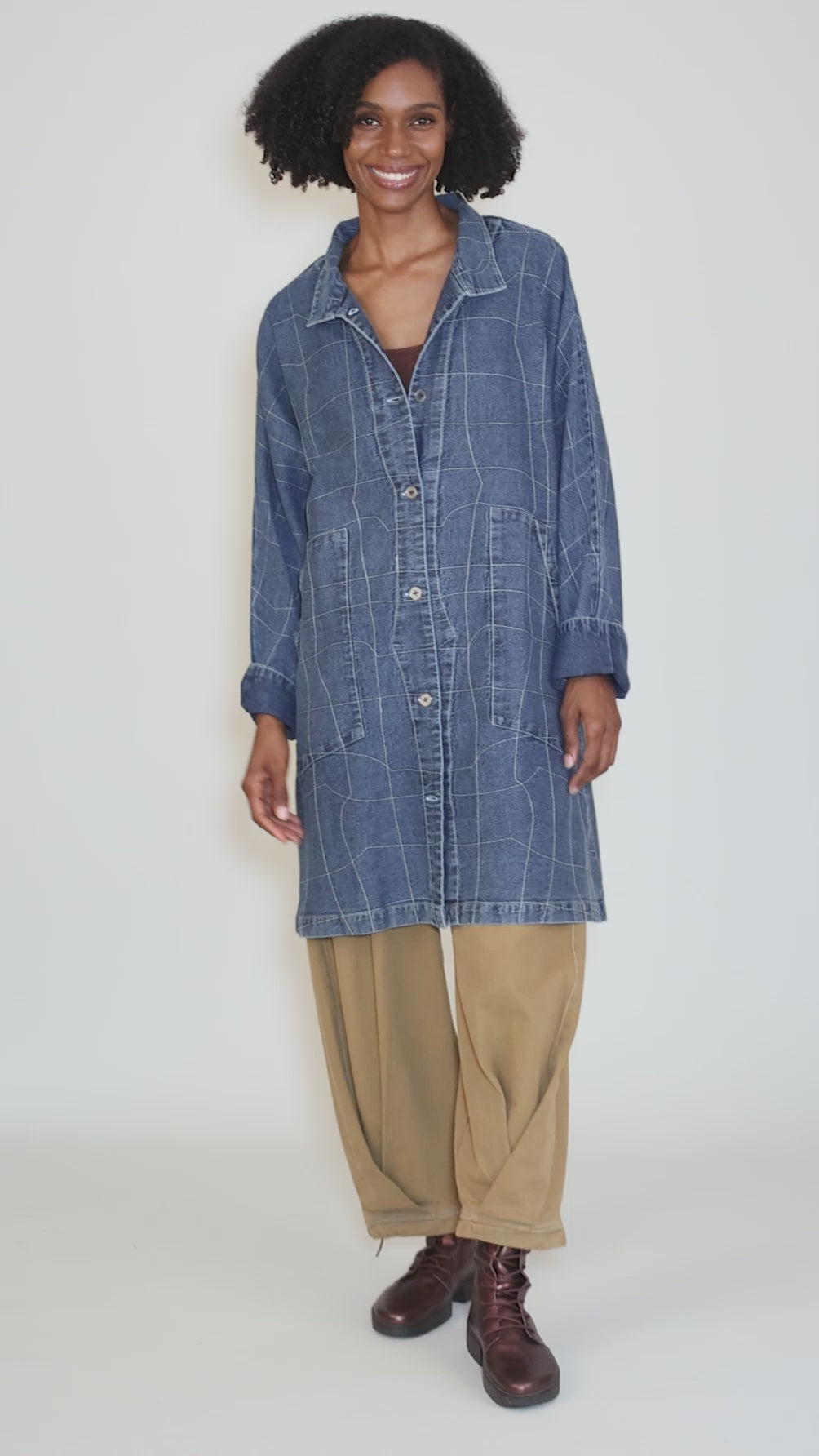 Jargon Denim Jacket, Classic Blue Angle 7