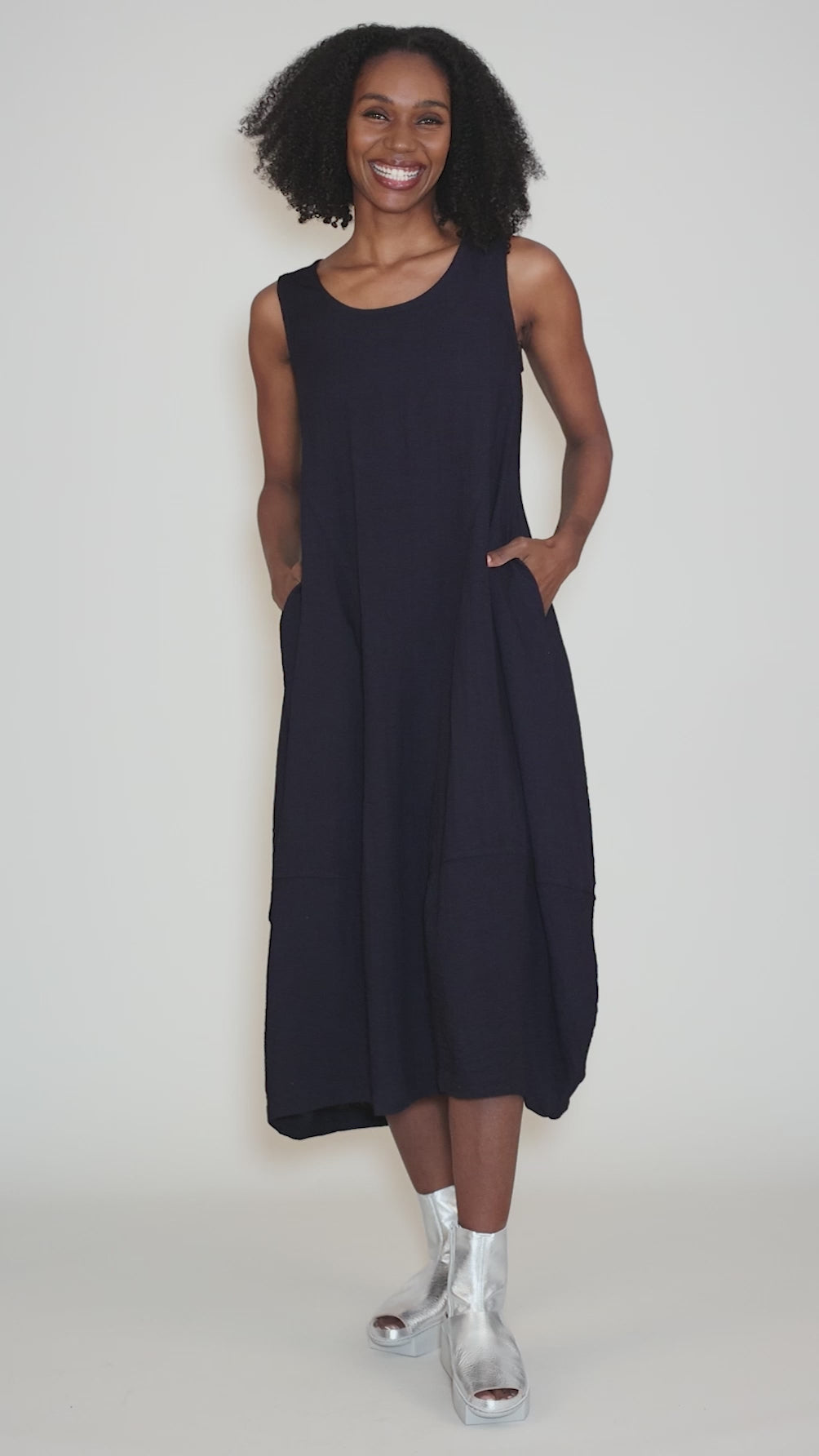 Princess Dress, Indigo Angle 5