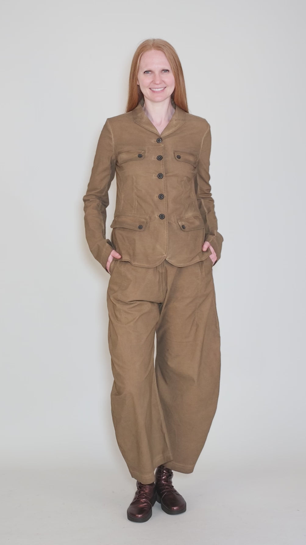 Overdye Camp Jacket, Dakar Cloud Angle 5