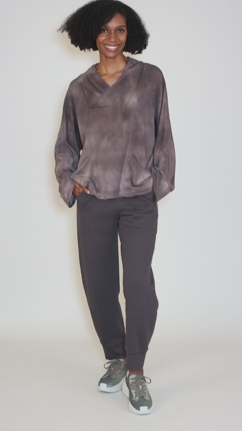 Slouch Pocket Pullover, Galactic Angle 5
