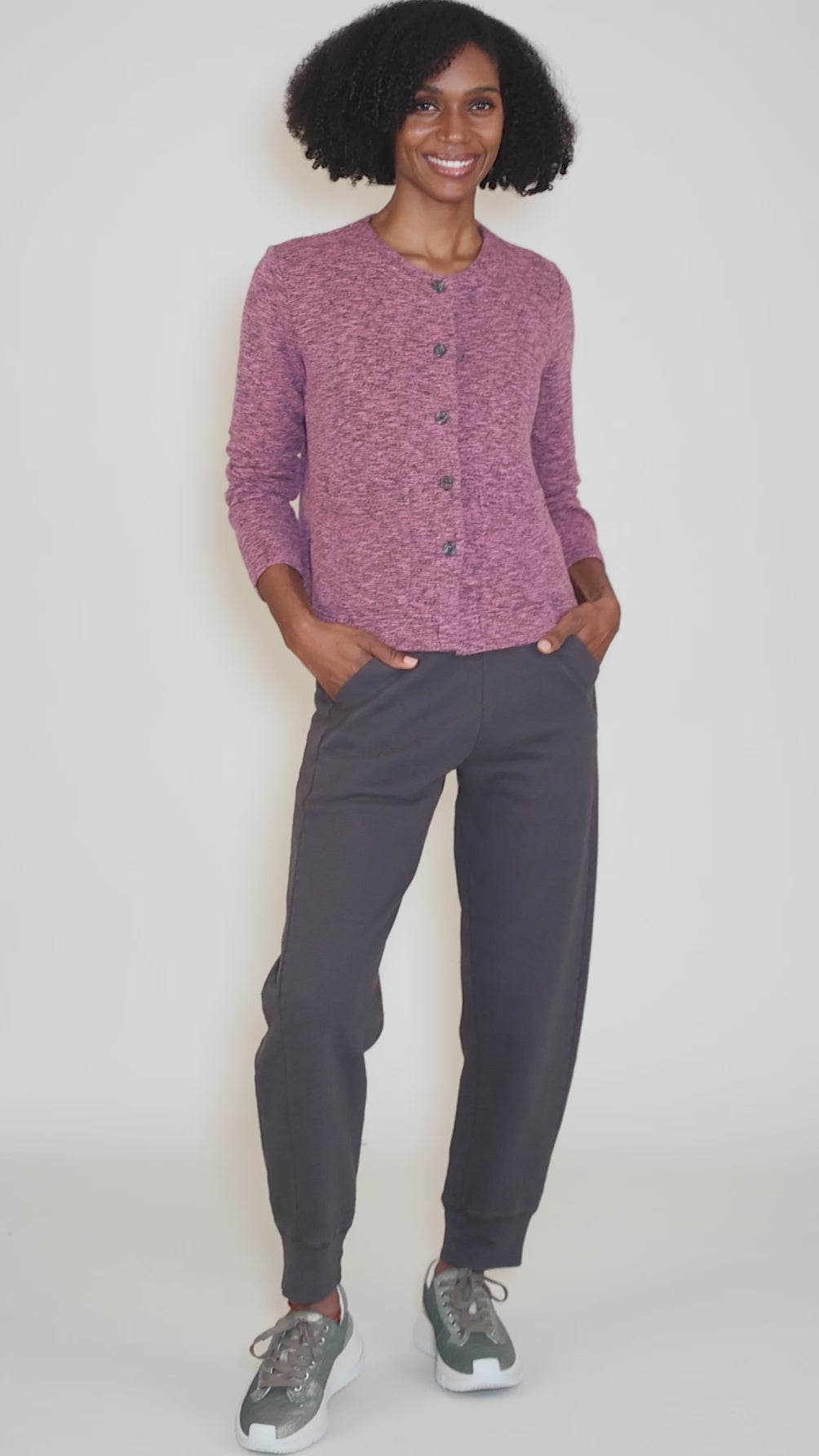 Crimped Cropped Jacket, Gumball Angle 5