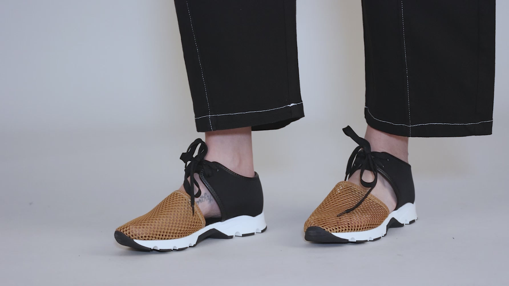 Amazing Mesh Sneaker, Brown Angle 13