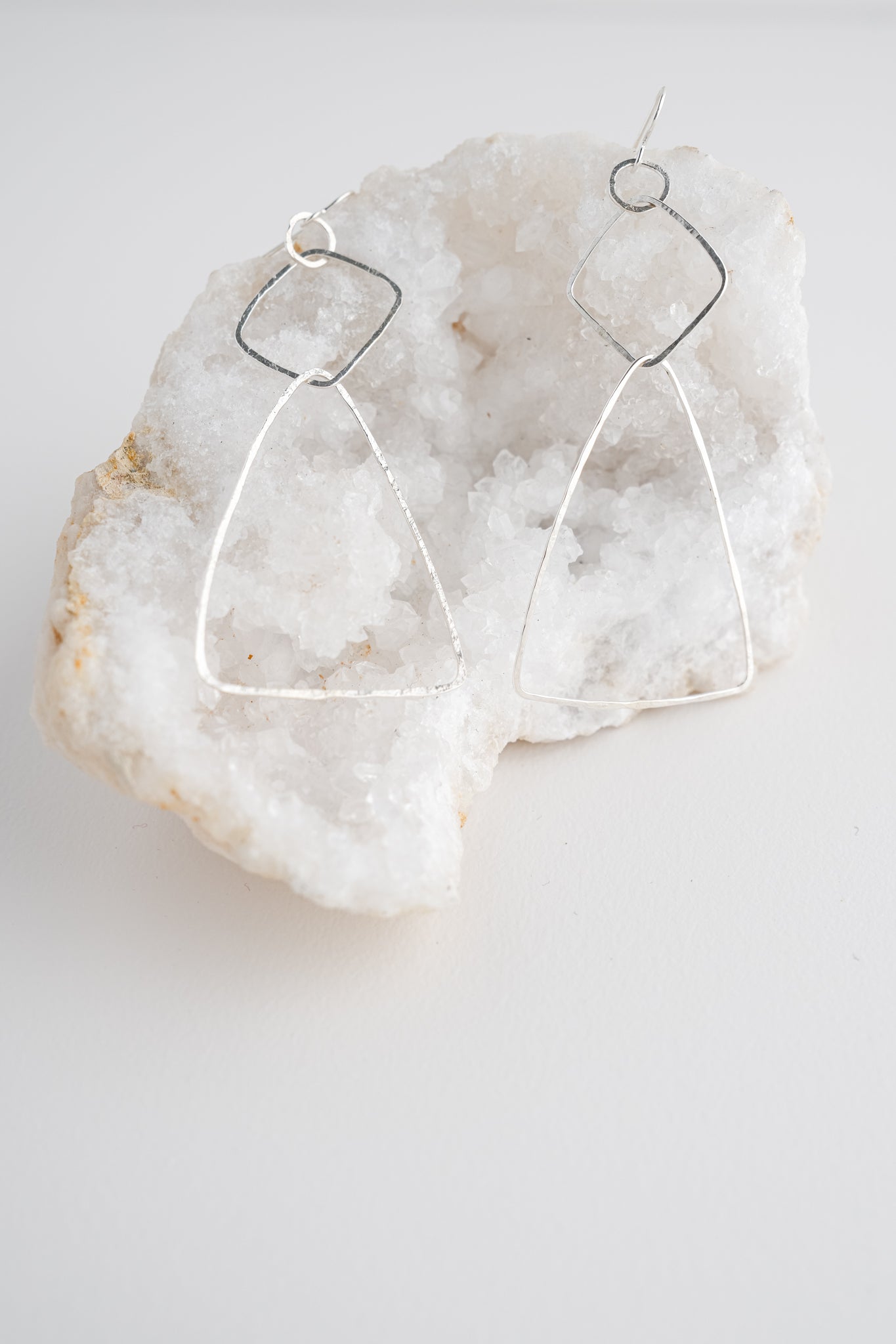 Red I Jewelry Big Geo Earrings 