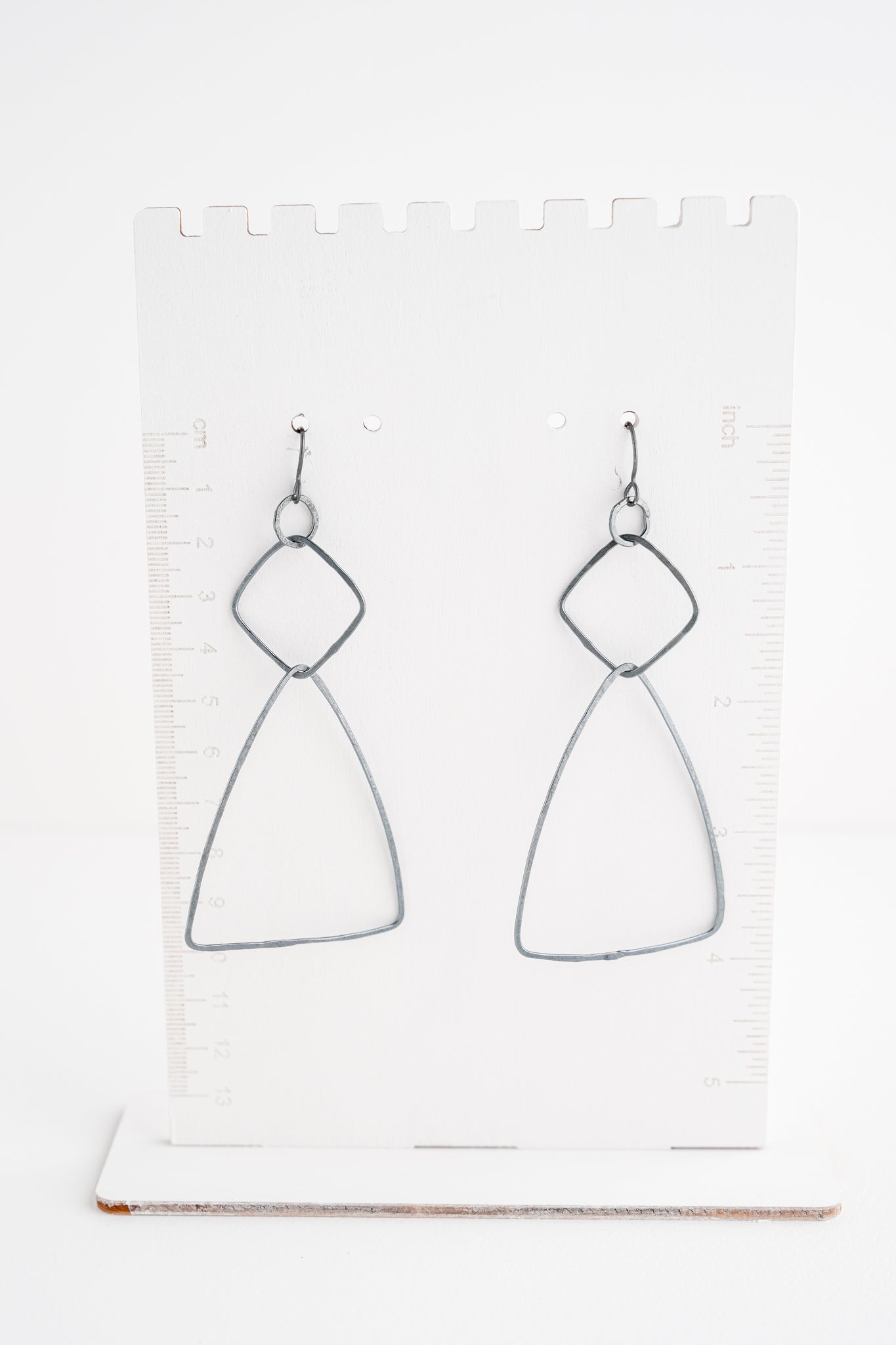 Red I Jewelry Big Geo Earrings 