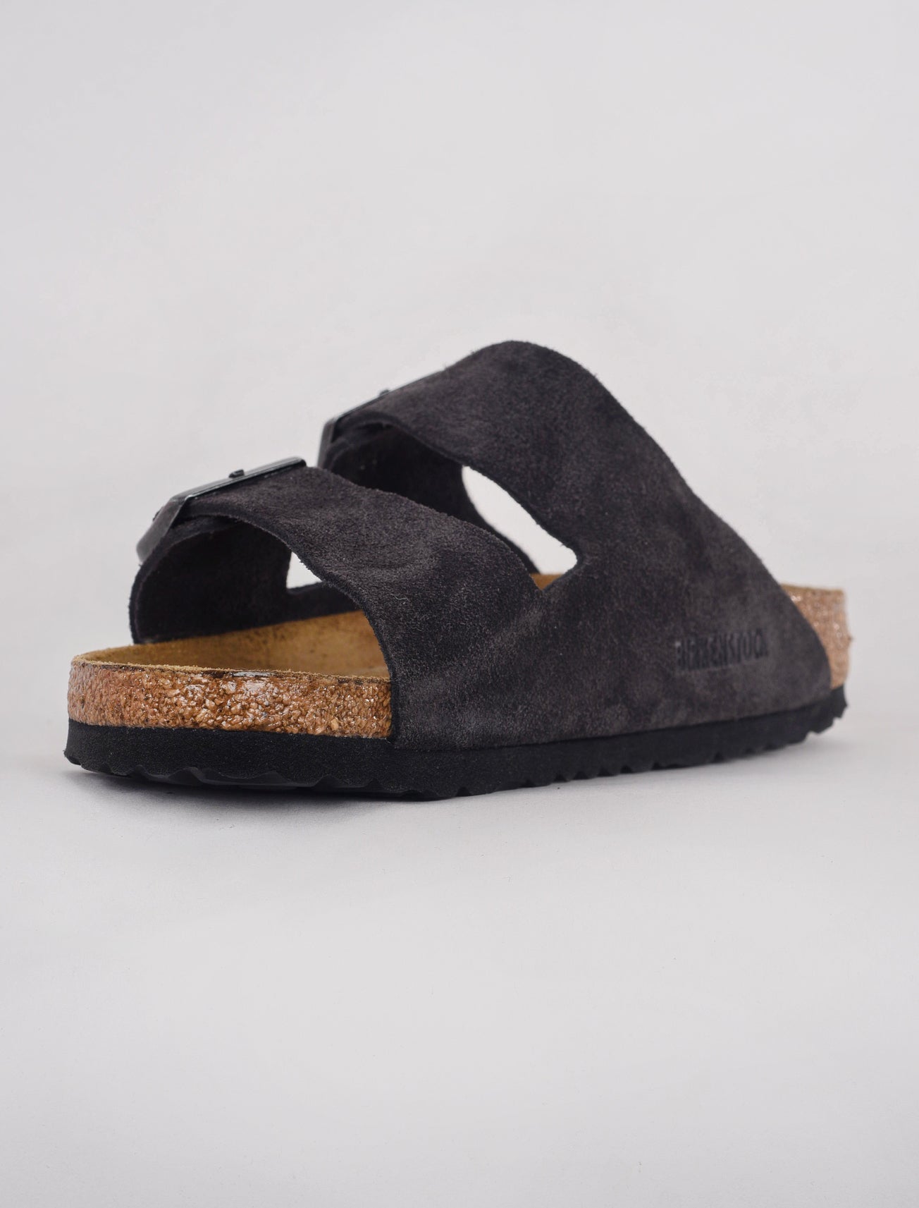 Birkenstock Arizona Soft Bed Sandal, Velvet Gray 