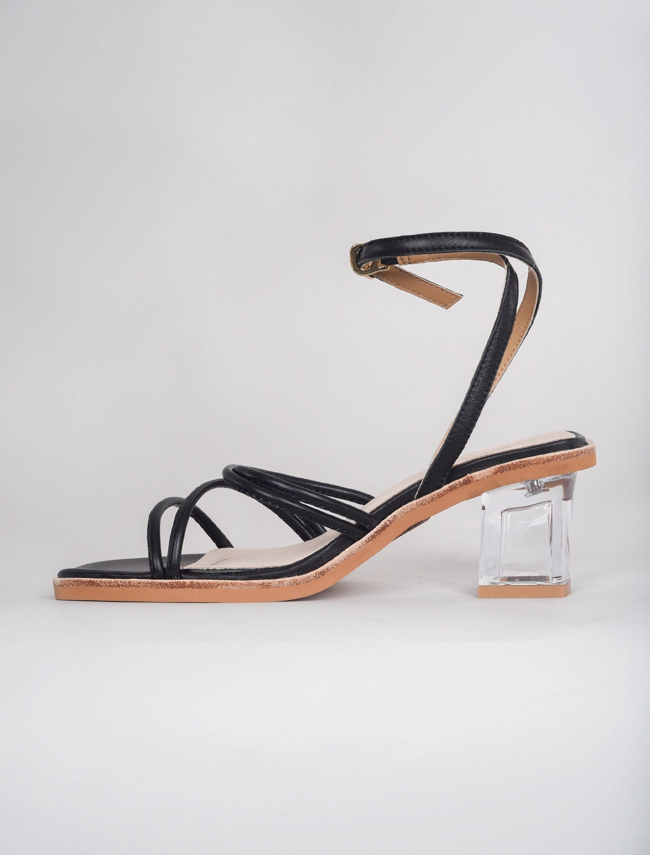 All Black Ms. Glamour Sandal, Black 