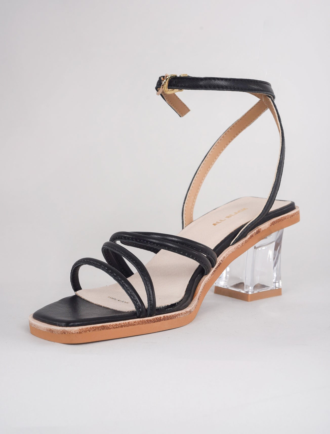 All Black Ms. Glamour Sandal, Black 