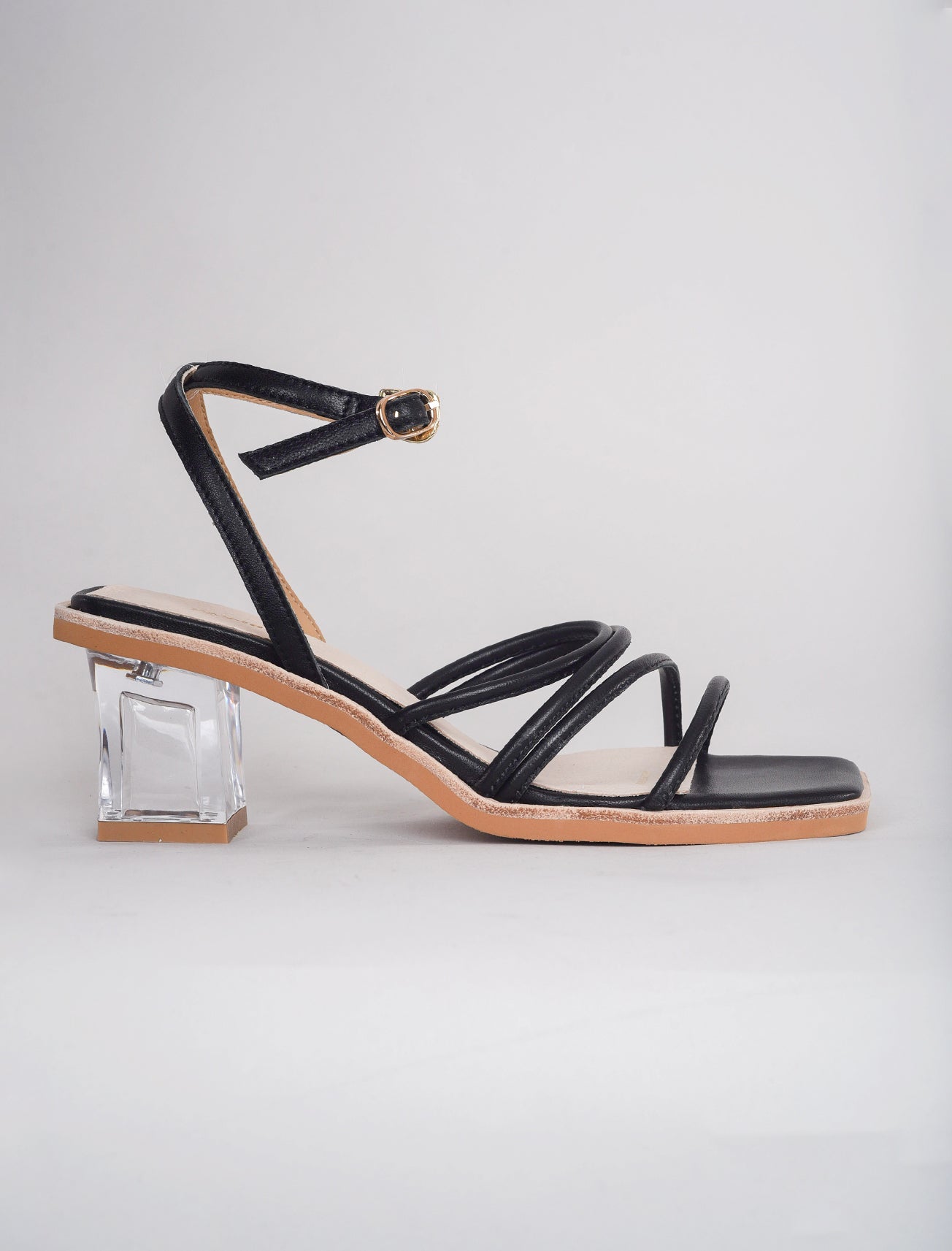 All Black Ms. Glamour Sandal, Black 