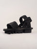 Trippen Shoes Synchron Closed Sandal, Black Sat 