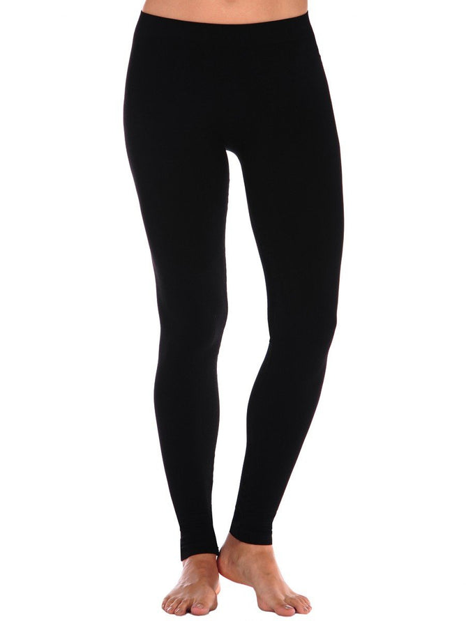 Tees by Tina MicroRib Long Leggings, Multiple Colors 