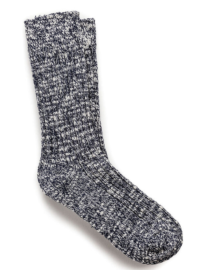 Birkenstock Birk Cotton Slub Sock, Blue 