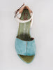 A.S. 98 Cru Block Heel, Emerald 