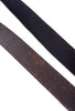 Kim White Heirloom Basic Belt, Chocolate Brown 