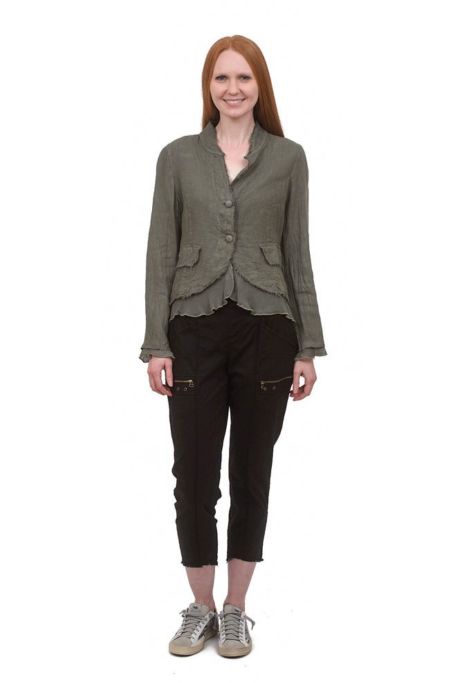XCVI Acker Slim Pant, Black 