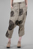 Rundholz Ann G Trouser, Ash Print 