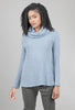 Cut Loose Nubbly Knit Cowl Pullover, Tidal 