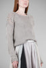 Umit Unal COC Loose-Knit Pullover, Original Gray 