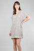 By Together Sequin Stripes Mini Dress, Dove Gray 