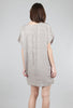 By Together Sequin Stripes Mini Dress, Dove Gray 