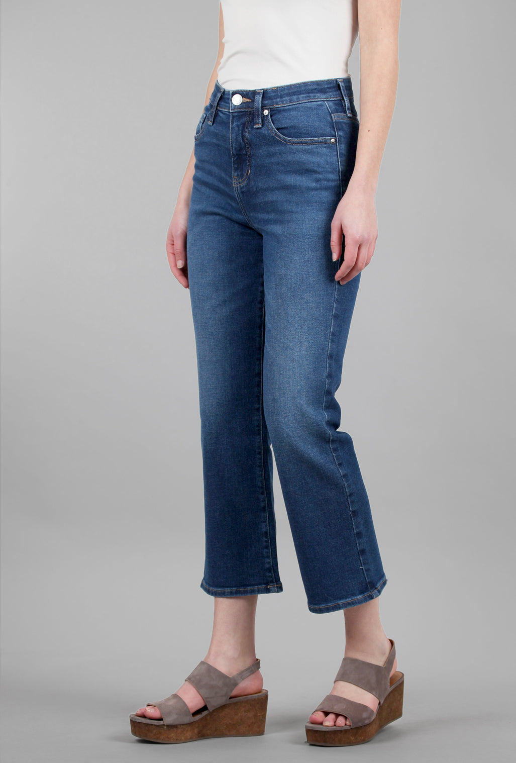 Jag Jeans Phoebe Cropped Bootcut, Persian Blue 