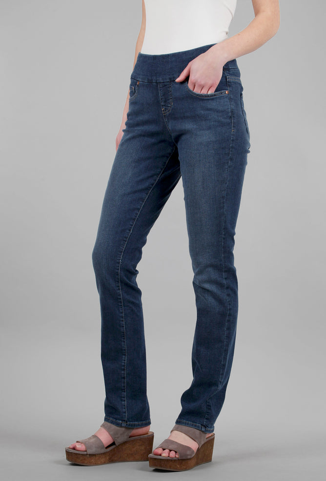 Jag Jeans Peri Straight Stretch Denim, Durango Blue 