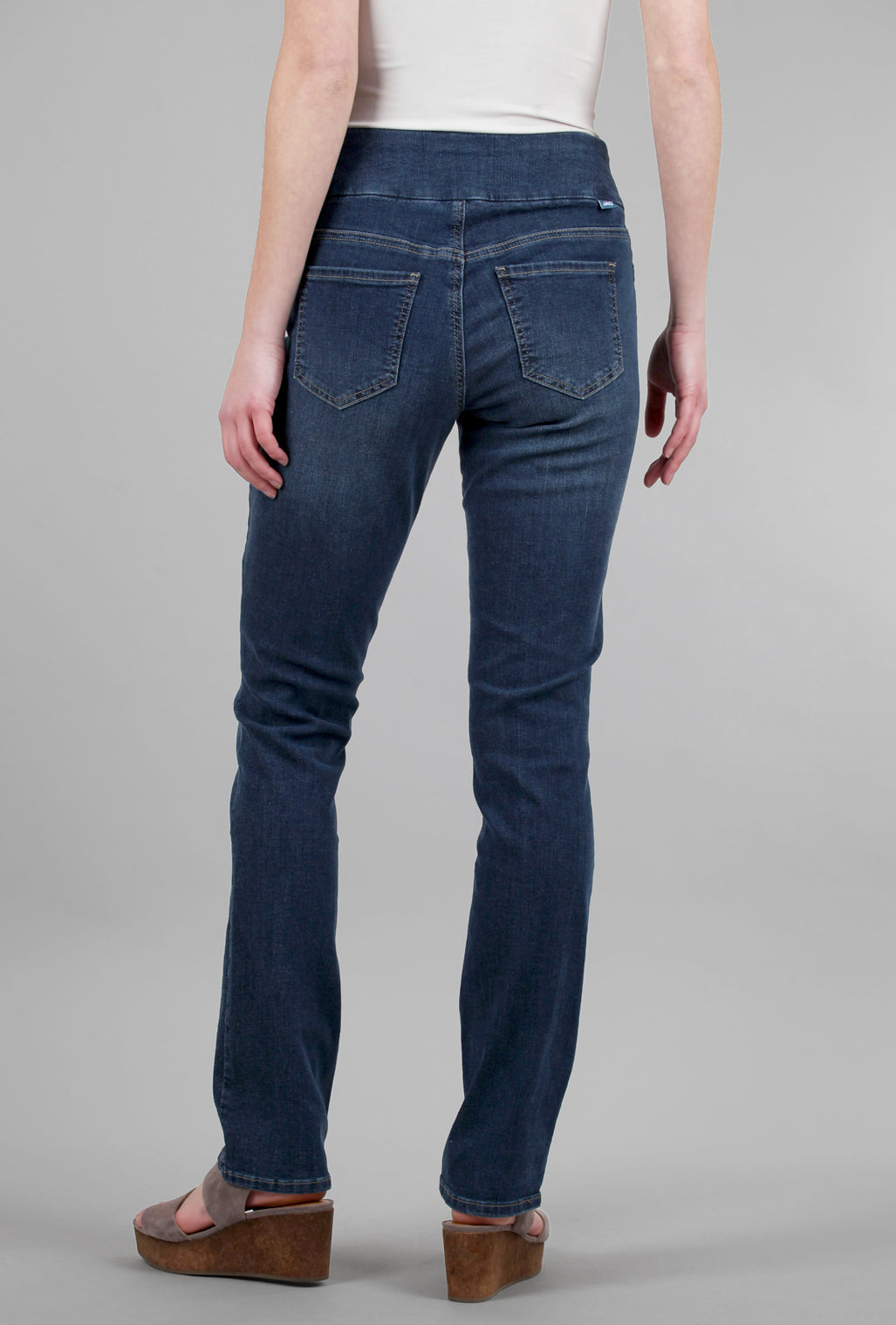 Jag Jeans Peri Straight Stretch Denim, Durango Blue 