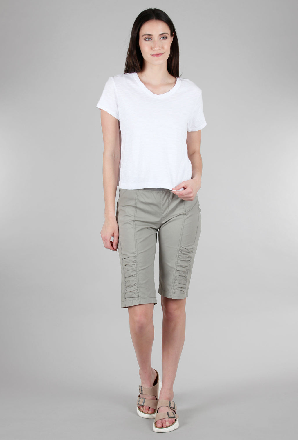 Wearables by XCVI Tatem Bermuda Short, Frost 