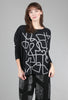 Ozai OZ Graphic Tee, Black/Gray 