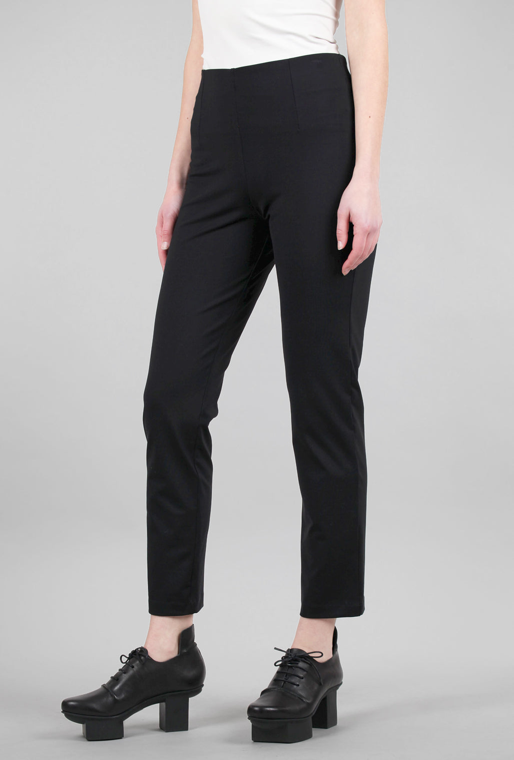 Equestrian Zani Ponte Tech Pant, Black 