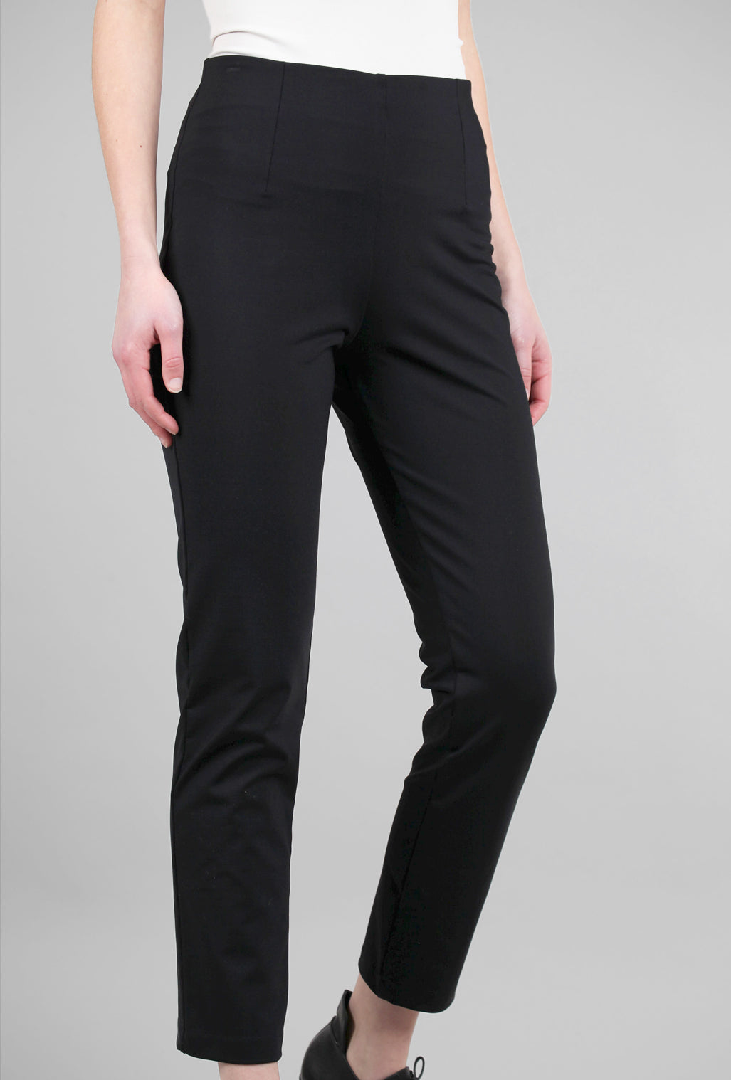 Equestrian Zani Ponte Tech Pant, Black 