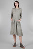 Grizas Garment-Dyed Hoodie Dress, Taupe 