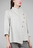 Grizas Basket-Weave Linen Jacket, Taupe 