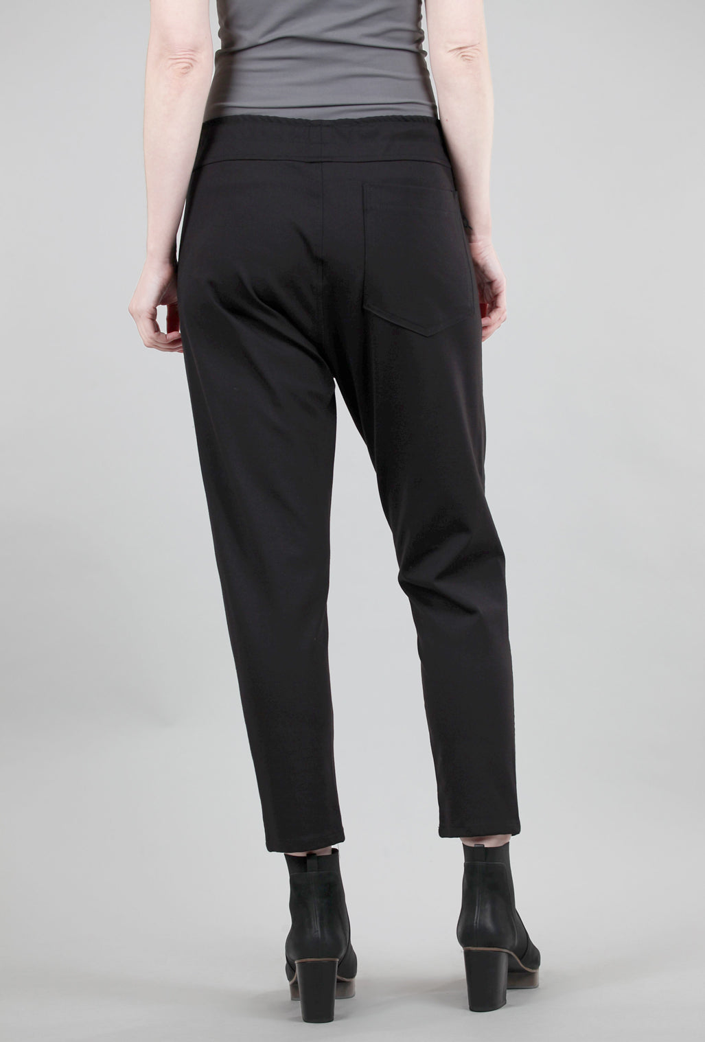 Paper Temples Tulum Pant, Black Ponte 