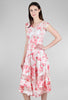 Komarov Isa Bloom Dress, Pink 