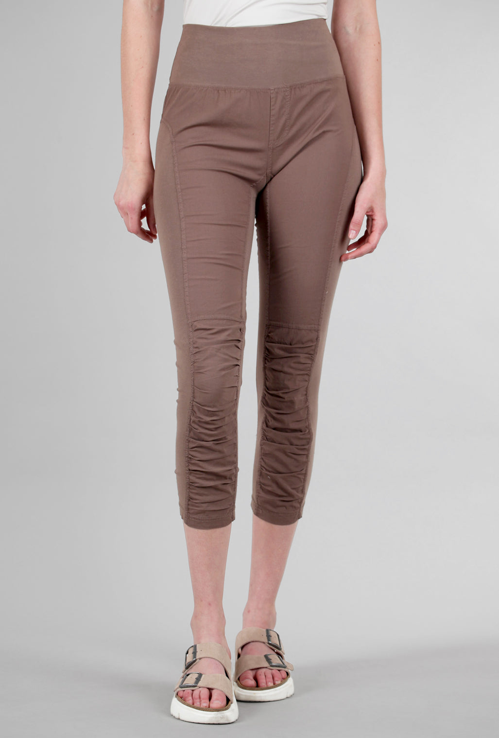 Wearables by XCVI High Waist Jetter Pant, Bark 