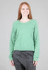 Wilt Raw Raglan Sweatshirt, Avocado 