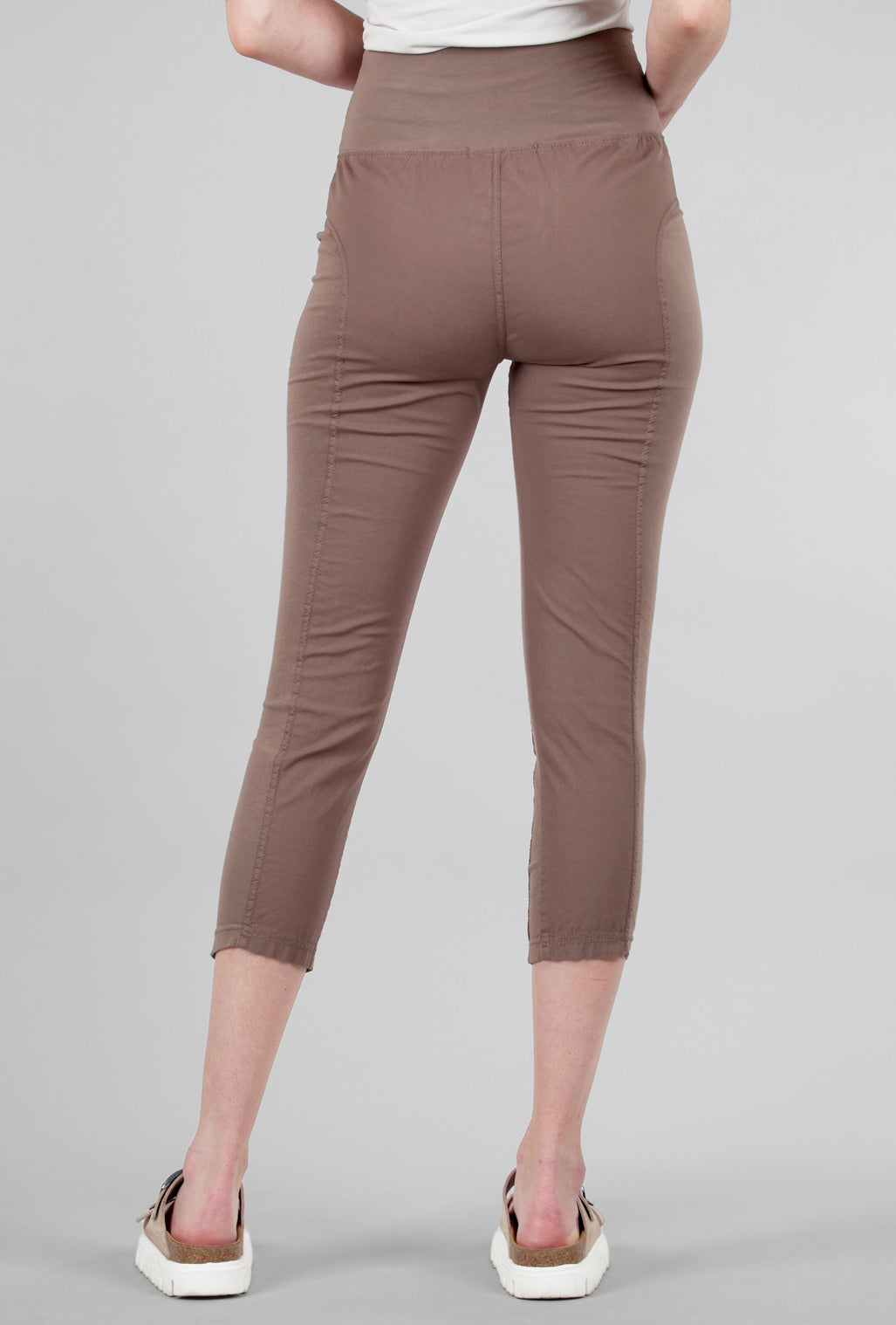 Wearables by XCVI High Waist Jetter Pant, Bark 