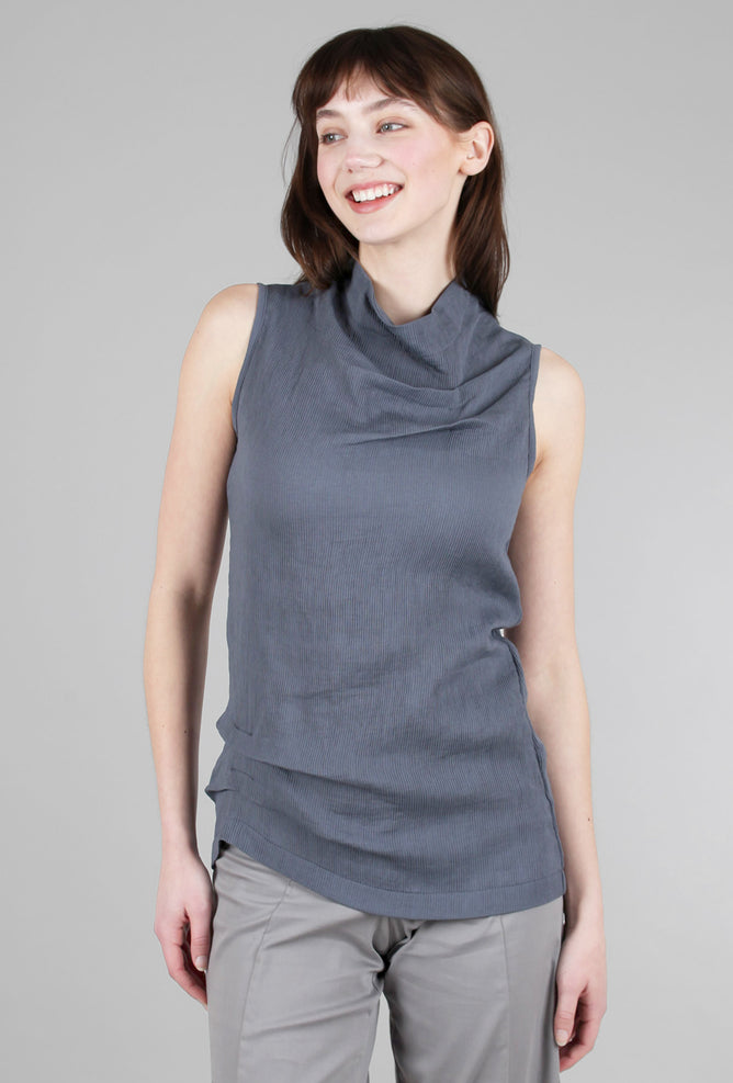 Porto Micro-Pleat Liza Top, Patina 