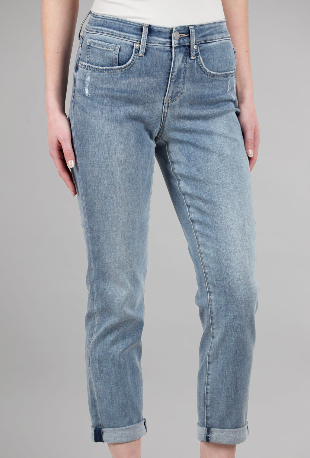 NYDJ Margot Girlfriend Jeans, Angel Blue Wash 