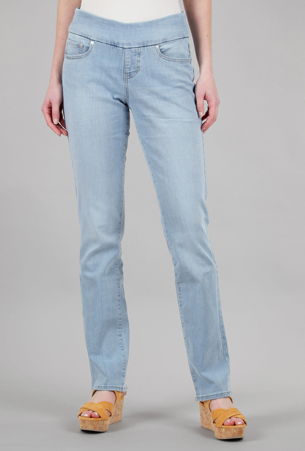 Jag Jeans Peri Straight Denim, Yacht Blue 