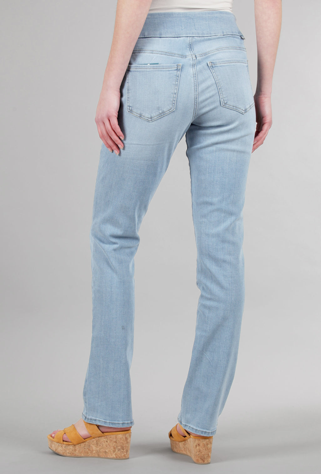 Jag Jeans Peri Straight Denim, Yacht Blue 