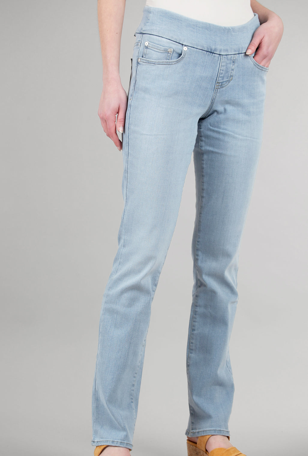 Jag Jeans Peri Straight Denim, Yacht Blue 